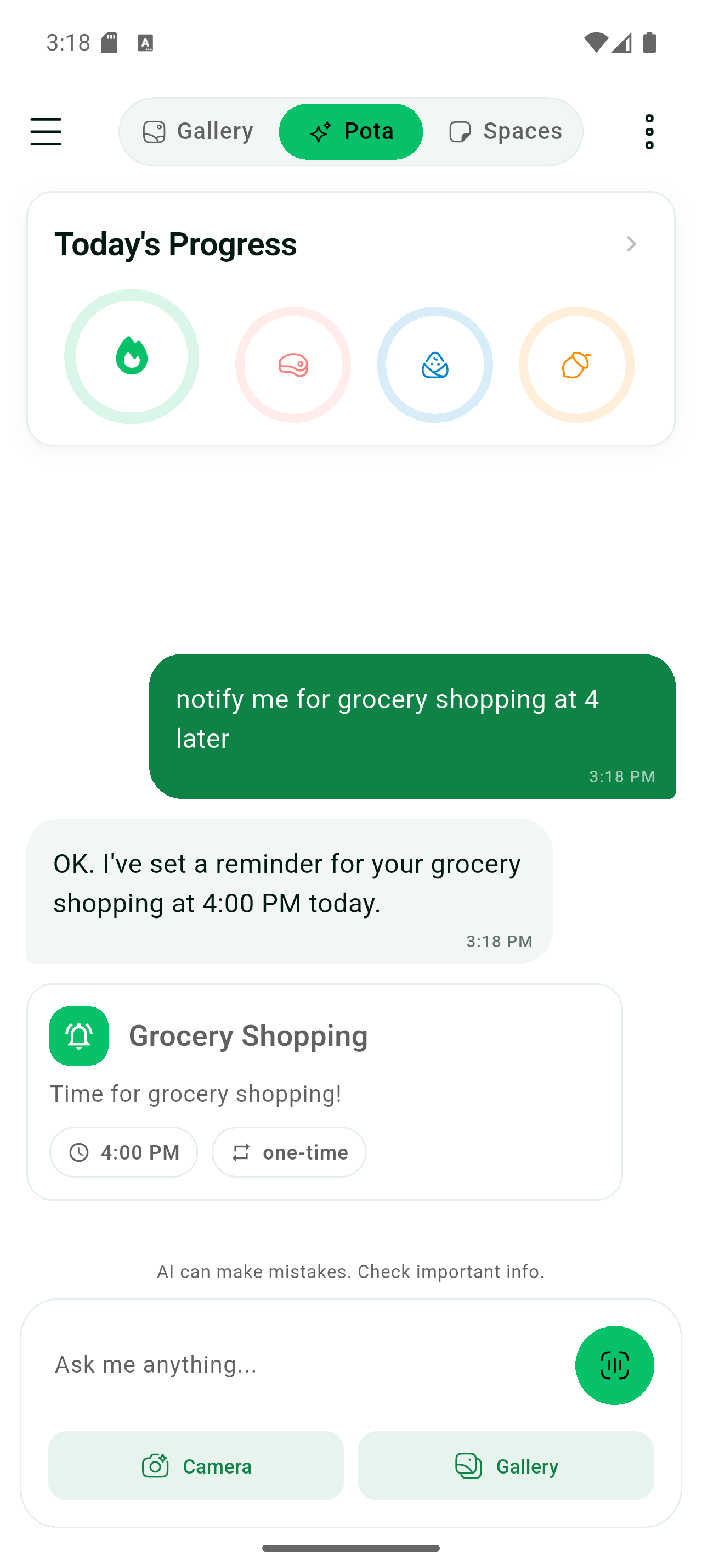 Smart Reminder Notification